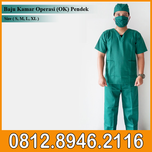 Baju Kamar Operasi (OK) Pendek