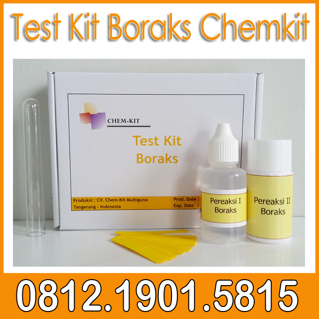 Test Kit Boraks Chemkit