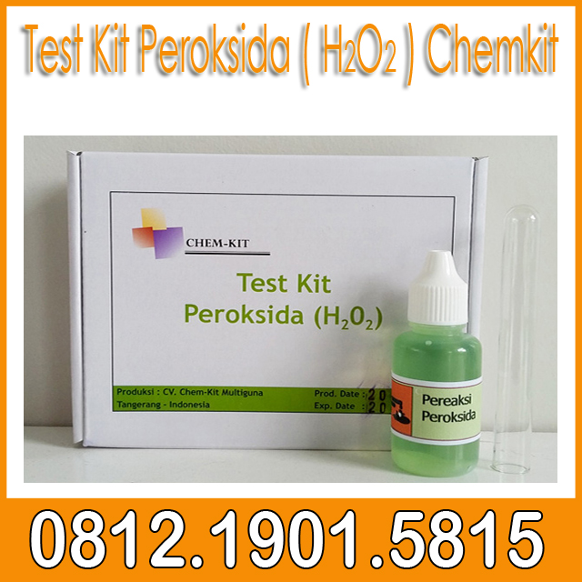 Test Kit Peroksida ( H2O2 ) Chemkit
