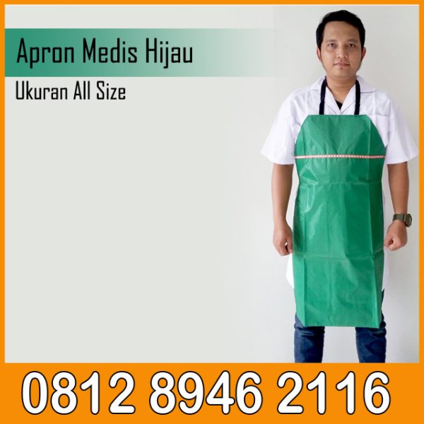 Apron Medis Hijau