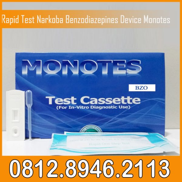 Rapid Test Narkoba Benzodiazepines Device Monotes