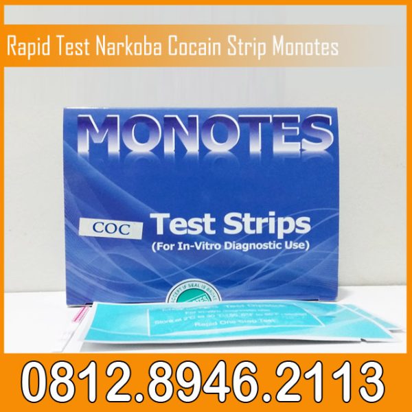 Rapid Test Narkoba Cocain Strip Monotes