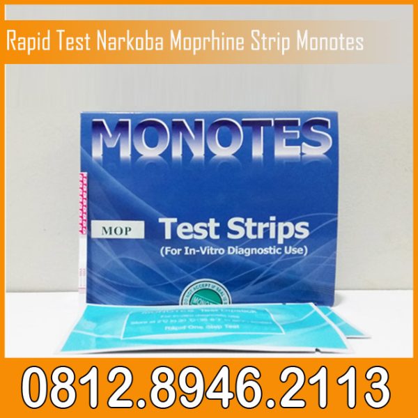 Rapid Test Narkoba Moprhine Strip Monotes