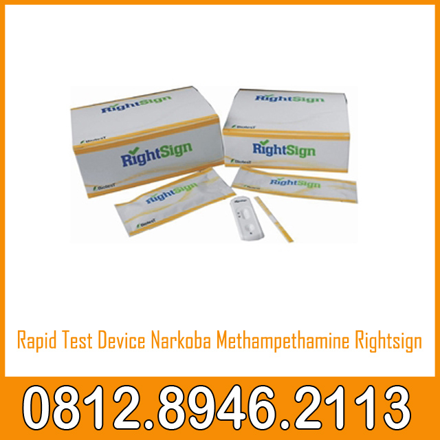 Rapid Test Device Narkoba Methampethamine Rightsign