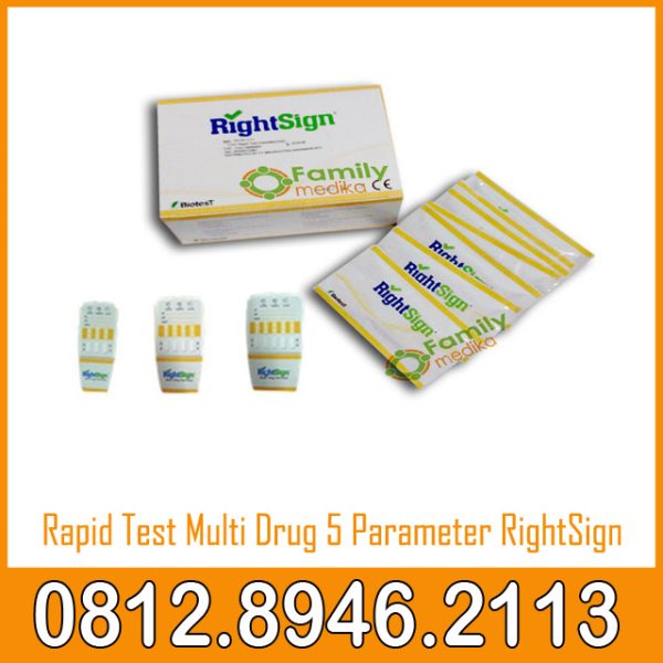 Rapid Test Multi Drug 5 Parameter RightSign