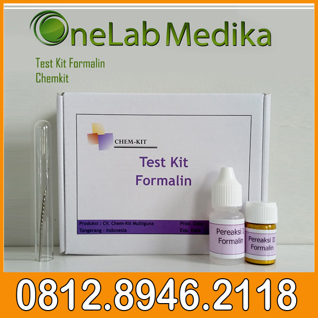 tes makanan formalin chemkit