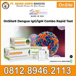 Rapid Test Dengue IgG/IgM Combo OnSite CTK Biotech